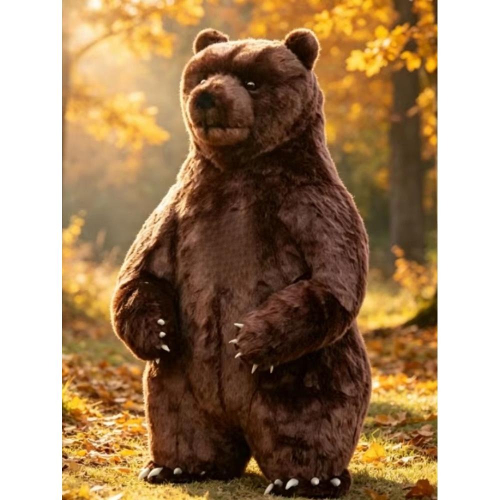 Suits - Costume de mascotte d'ours gonflable, combinaison