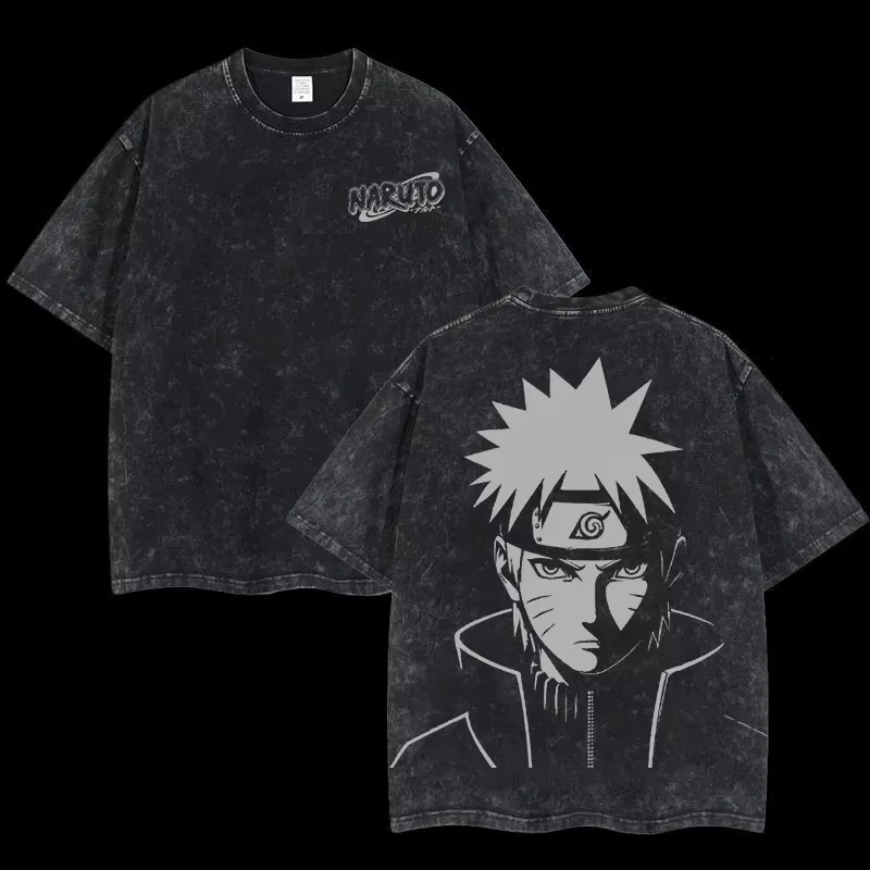 T-shirt Naruto Shisui Uchiha,  - Acid Wash Vintage Graphic T Shirt avis et prix