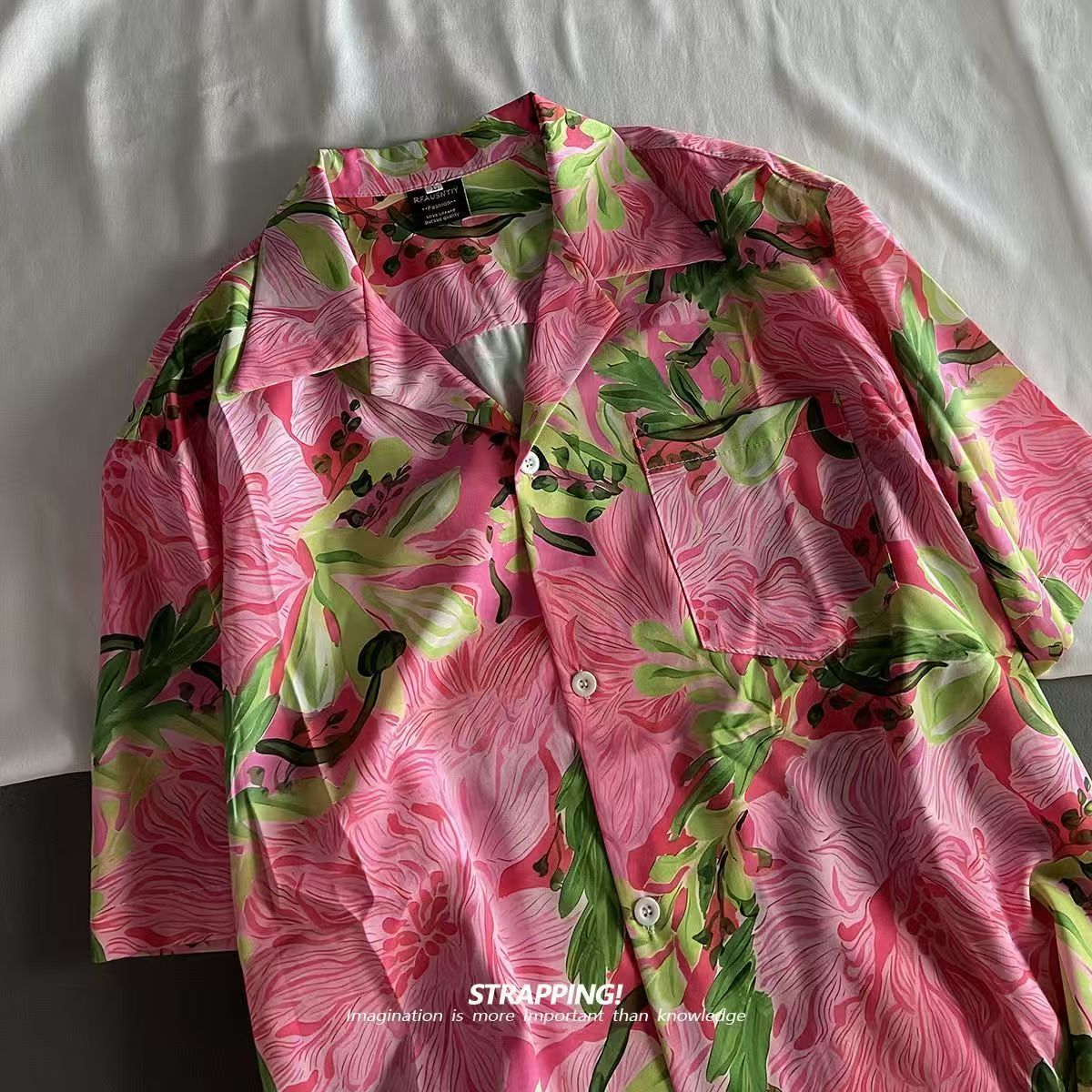 Chemises hawaïennes à col cuba - Vintage Hawaiian Floral Shirt avis et prix
