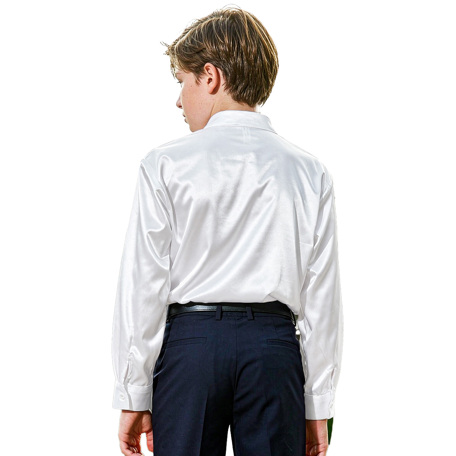 Chemise en satin de style médi - Shirts avis et prix